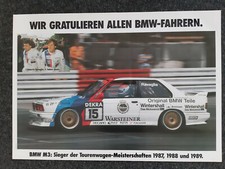 BMW M3 E 30 Poster DIN A1 -