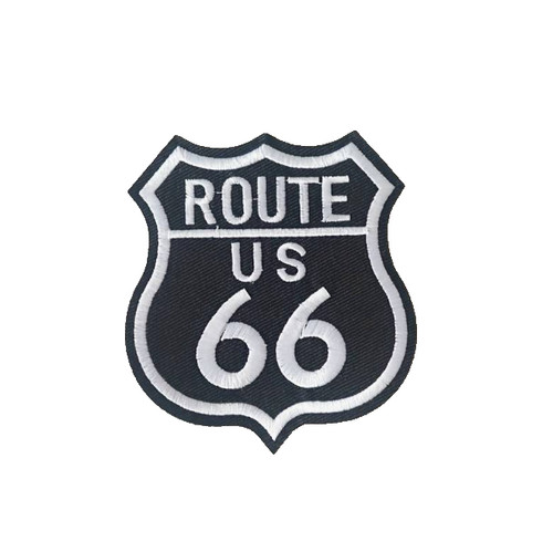 Route aufnäher - 66, /