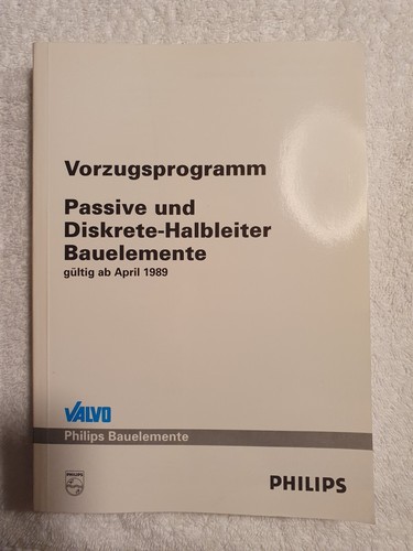 Philips bauelemente valvo - bauelemente,