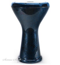 Orientalische Profi Darbuka Dümbek Darbuka Aluguß mit Ersatzfell Tasche 