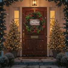 Türkranz Weihnachten Deko Mit