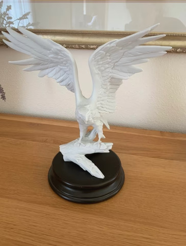 Porzellanfigur adler - porzellanfigur,