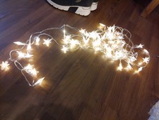 Lichterkette/Sterne/kaltweiß/neu/innen