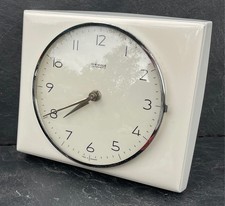 Vintage KIENZLE Küchenuhr, Wanduhr, Keramik (U 94)