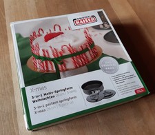 NEU !!! Orig. Kaiser Springform X-mas 26cm / Weihnachtsbackform versch. Formen
