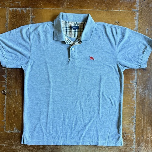 Burberry polohemd grau - burberry, größe