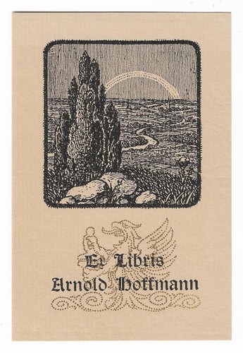 Anton kaiser exlibris für - exlibris,