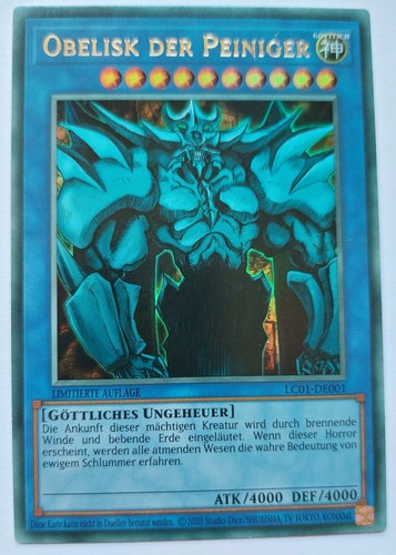 Yugioh götterkarte obelisk - *,