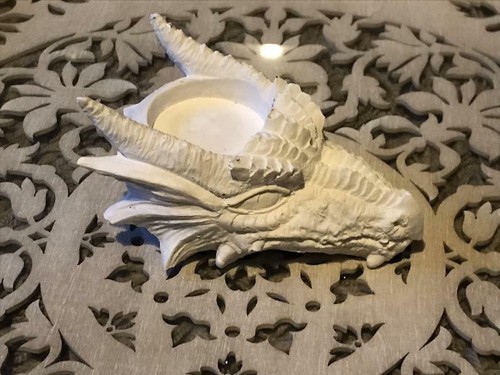 Drachenkopf latexform zur - drachenkopf,