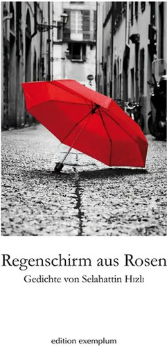 Regenschirm aus rosen - aus,