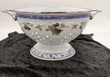 Villeroy Boch FRENCH GARDEN Küchensieb Nudelsieb Obstkorb Seiher Ø 26 cm wie NEU