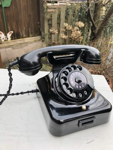 Altes telefon w49 tiwa schwarz - tiwa,