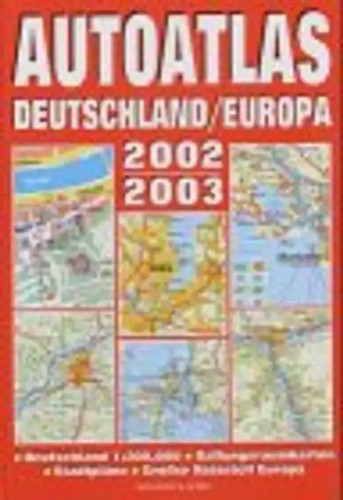 Autoatlas deutschland europa - autoatlas,