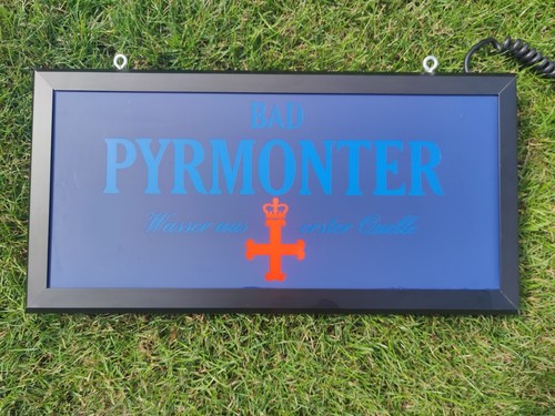 Leuchtreklame bad pyrmonter - bad,