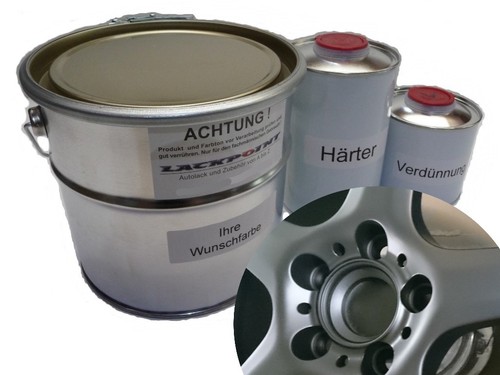 Liter set autolack ral - 2k,