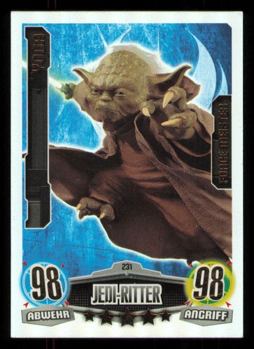 Yoda force attax star wars - attax,