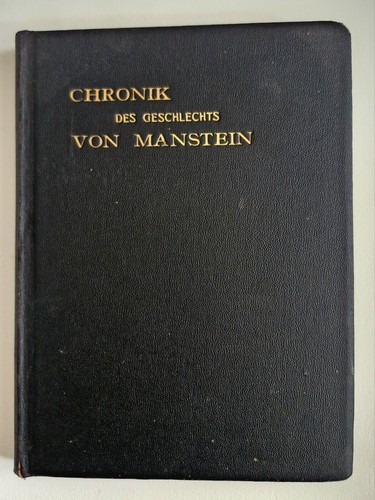 Chronik des geschlechts von - chronik,