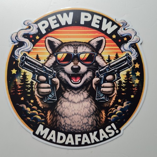 Pew madafakas aufkleber - madafakas,