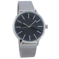 Herren Armbanduhr mit Edelstahlband & Wechselarmband aus Leder   Ostergeschenk