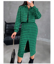 Damen Zweiteiler Set Kostüm