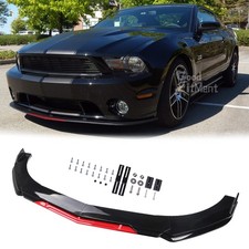 Für Ford USA Mustang Front Spoiler Diffusor Frontlippe Vorne Stoßstange Schwarz