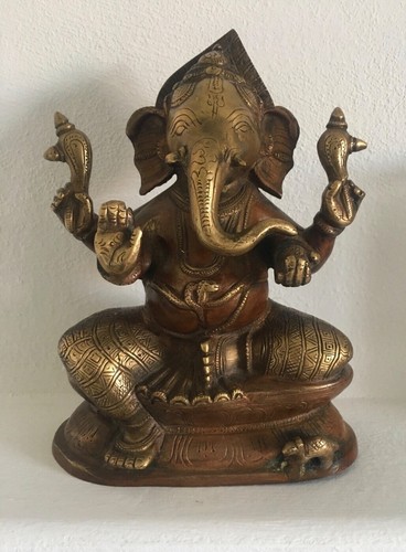 Buddha ganesha bronze messing - buddha,