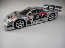 Tamiya TT01 Chassie mit Mercedes Le-Mans-Karosserie, wenig gebraucht, 4WD