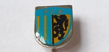 DDR Fußball Anstecknadel FC Karl - Marx - Stadt,Eisen vernickelt, Tampondruck PÜ
