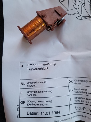 Miele spule für türschloss - miele,