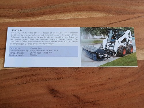 Kompaktlader s250 ssl bobcat - ssl,