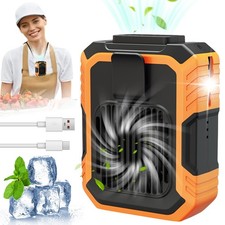 USB Wiederaufladbar Mini-Ventilator 3 Stufen Tragbar Turbinen Lüfter für Reisen