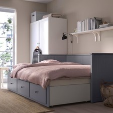 Ikea Bett Hemnes grau (wie neu)
