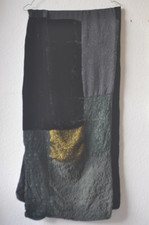 Mehrfarbiger PRIVATSACHEN Schal Gr. 170 x 40 cm Seidensamt, verschied.Samtteile