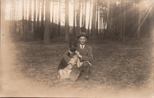 Foto junger mann mit - ak,