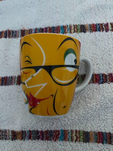 Eine gebrauchte kaffee - eine,