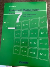 Freiarbeit Mathematik Klasse 7 Spiele und Materialien, Kopiervorlagen