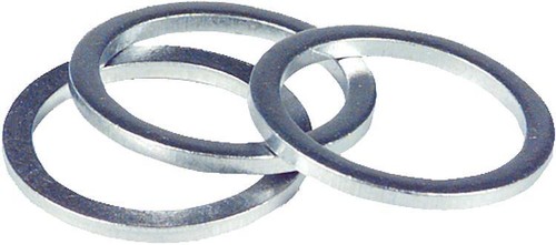 Alu dichtringe zöllig 4 - dichtringe, 1/4"