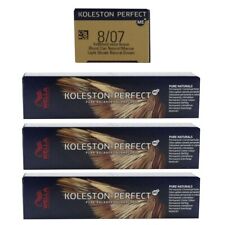 Wella Koleston 3 x 60 ml 8/07