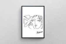 Picassos Taube Und Gesicht