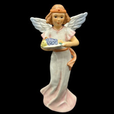 Goebel: Engel / Schutzengel mit Obstteller - Herbst Charity
