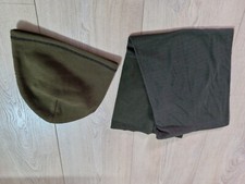 Schlauchschall und Flecce Mütze OLIV