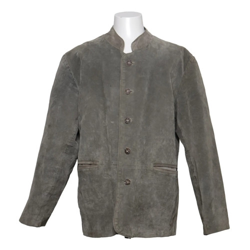Gamsbart lederjacke herren - gamsbart,, lederjacke,