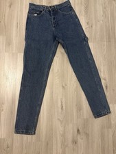 Karl Kani x Smiley Jeans Hose Pant Baggy Sagging Style Denim Rap Hip Hop M NEU