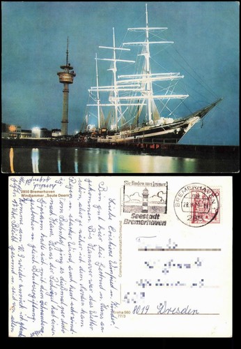 Ansichtskarte bremerhaven - ansichtskarte,