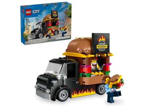 Lego city 60404 hamburgerwagen - city,