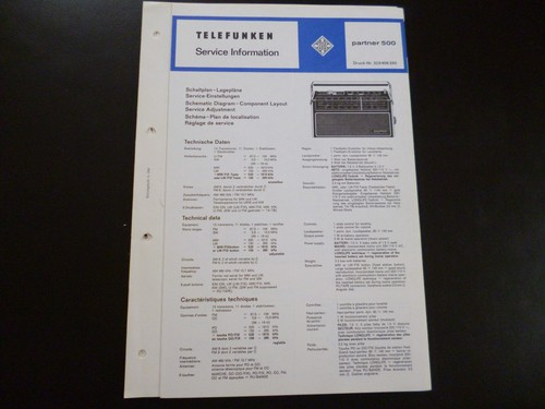 Original service manual - original,