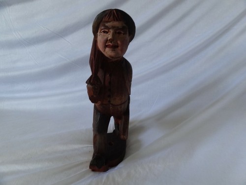 Alte holzfigur figur aus - holzfigur, holz
