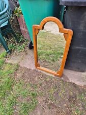 Garderobenspiegel Eichenholzrahmen 47,5 cm breit und 82,5 cm hoch Außenmaß Eiche