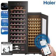 HAIER HWS58GGH1 Weinkühlschrank Wifi LED Display UV-undurchlässige Glastür 2ML