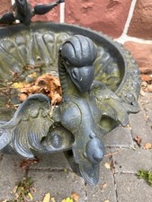 Historische  Gartenvase  / Gartenschale aus Gusseisen / selten, gut erhalten